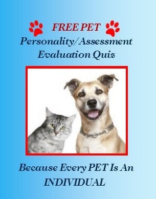 FREE PET Personality Assessment Evaluation